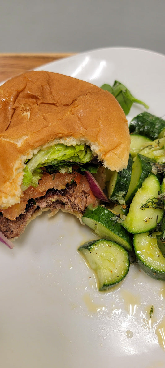Spicy Smashed Cucumber Salad