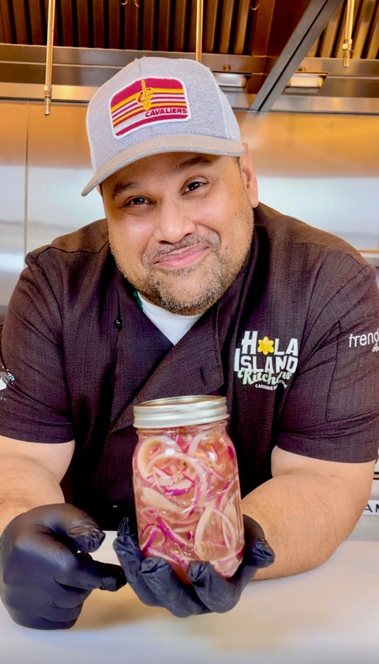 🌿 Cuban Style Pickled Red Onion