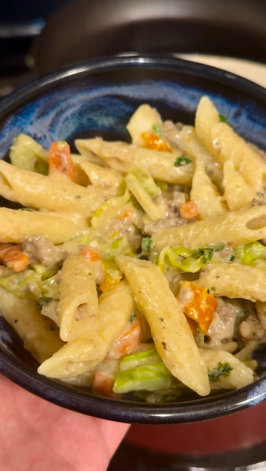 Creamy Caribbean-Spiced Hamburger Helper